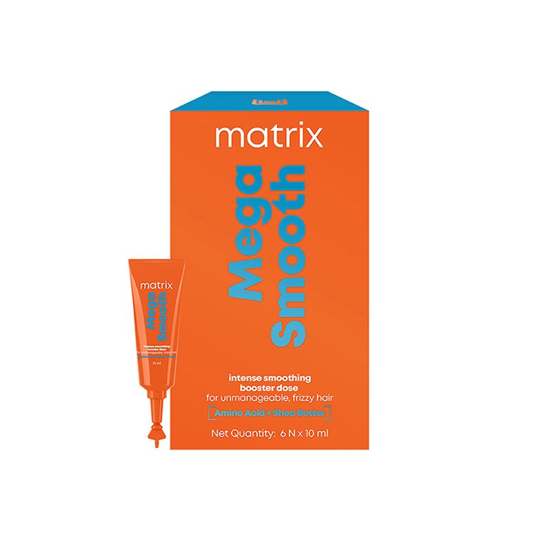 Matrix Mega Smooth Booster Dose | 4-Day Frizz Control for Smooth Hair