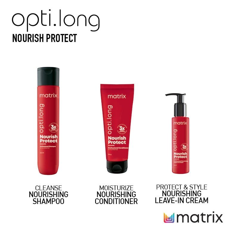 Try Our Nourishing Shampoo for Smooth Hair Matrix Opti Long Shampoo